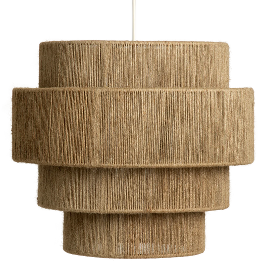 Bamboo Hanging lamp for Living Room | Rattan Pendant light | Cane ceiling light - Lasya - Akway