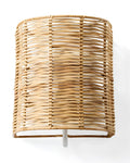 Bamboo Wall Sconce for Hallway | Rattan Wall Lamp - Mirai