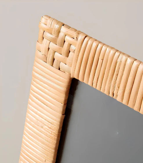 Rattan Photo Frame | Cane Photo Frame | Bamboo Photo Frame - Ishana - Akway Uncategorized (Image 1)