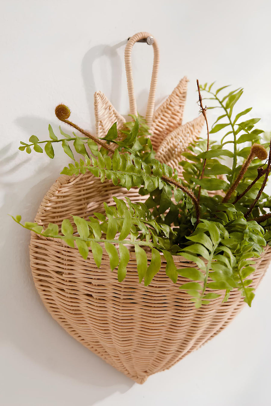 Rattan Wall Plant Pots | Cane Wall Flower Pots | Bamboo Wall Planters - Larisa by Akway