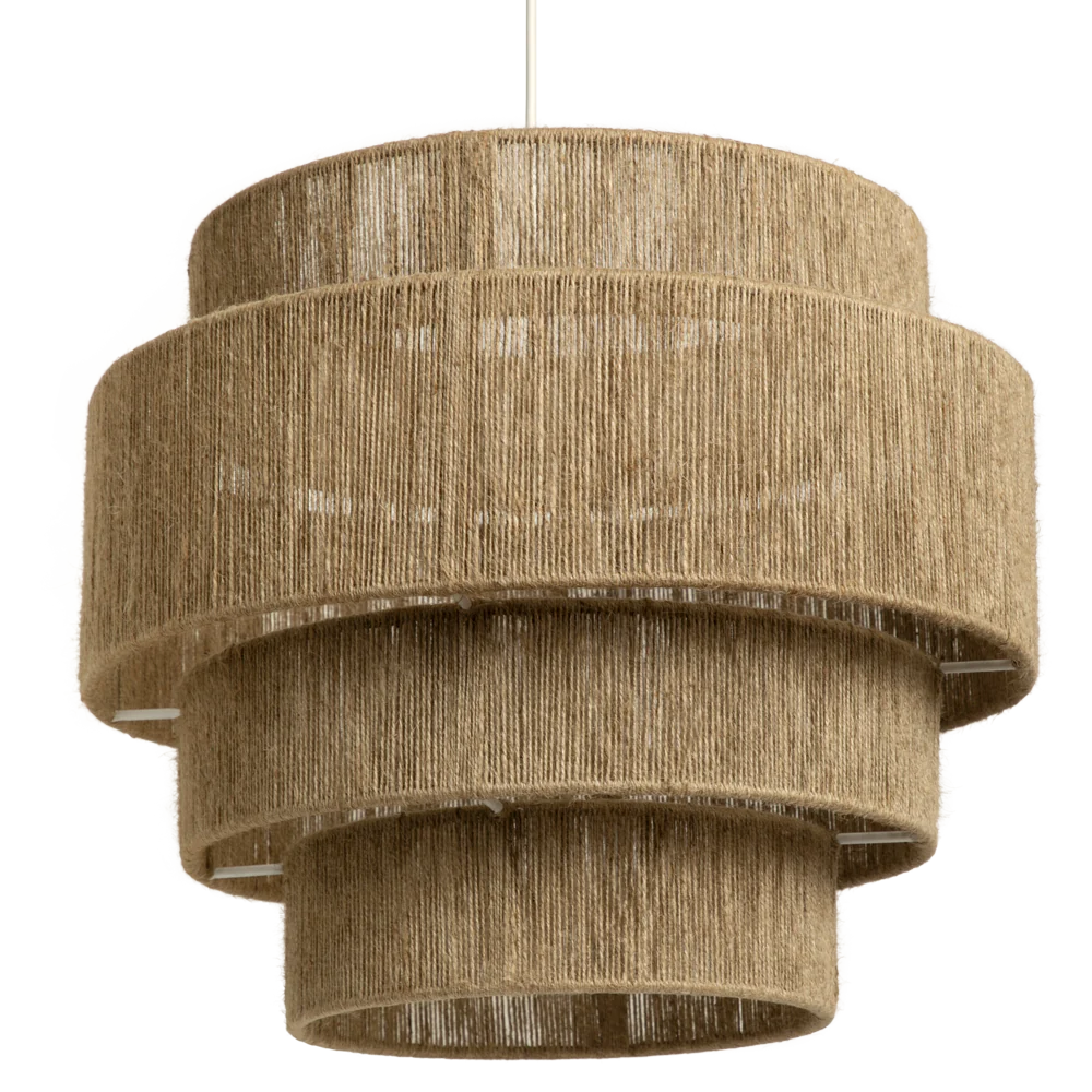 Bamboo Hanging lamp for Living Room | Rattan Pendant light | Cane ceiling light - Lasya - Akway
