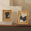 Rattan Photo Frame 4x6 Inch for Home - Mirai