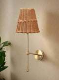 Rattan Wall Lamp for Living Room - Inaya