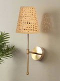 Cane Wall Light for Kitchen | Bamboo Wall Lamp - Janaki