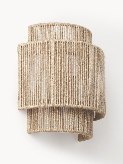 Jute Wall Lamp for Living Room - Akanksh