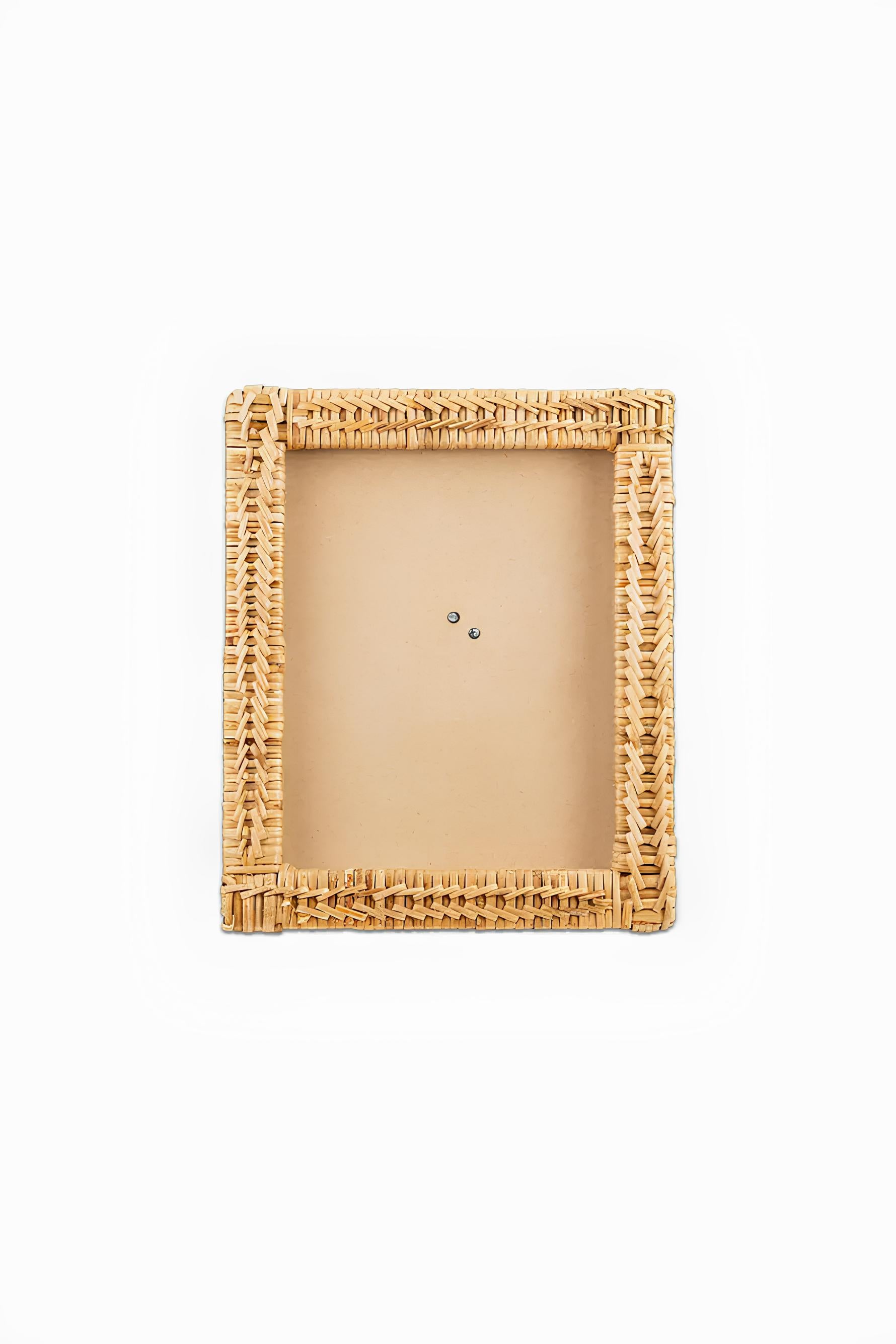 Rattan Photo Frame | Cane Photo Frame | Bamboo Photo Frame - Anala - Akway