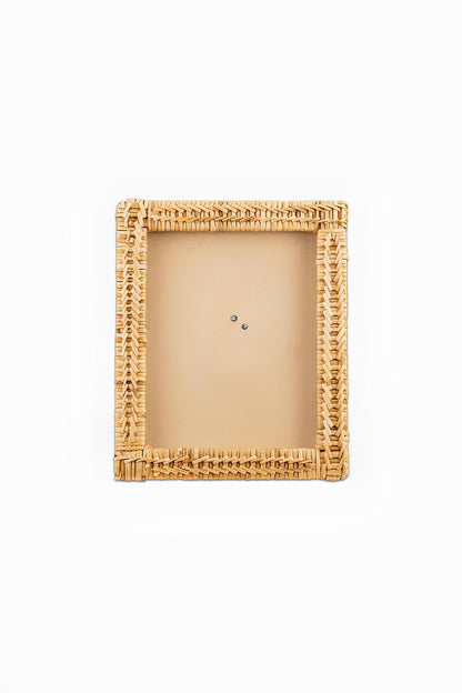 Rattan Photo Frame | Cane Photo Frame | Bamboo Photo Frame - Anala - Akway