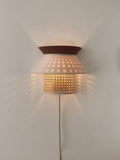 Wicker Wall Lamp for Living Room - Artha