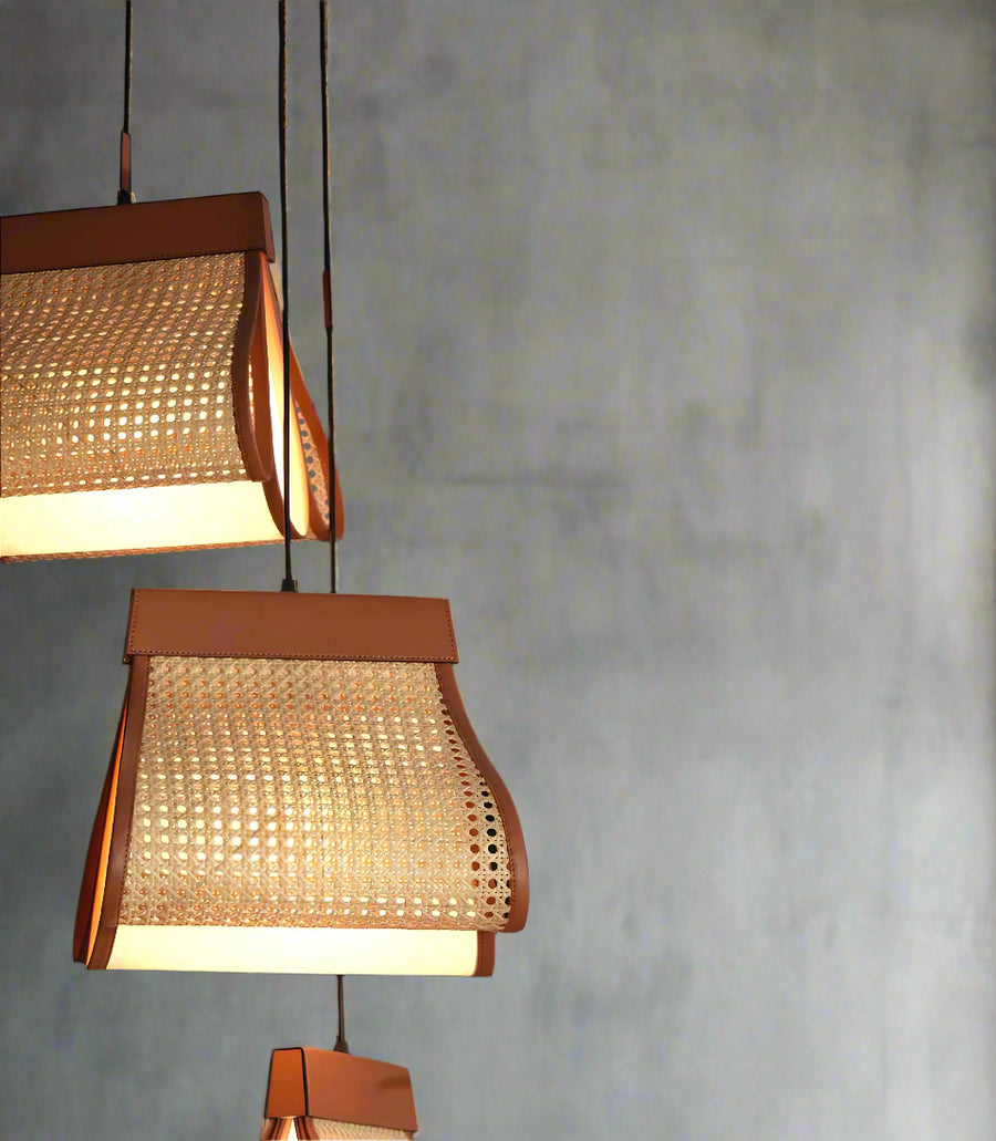 Rattan Pendant Light for Living Room | Hanging Lamp - pixie 2.0 by Akway