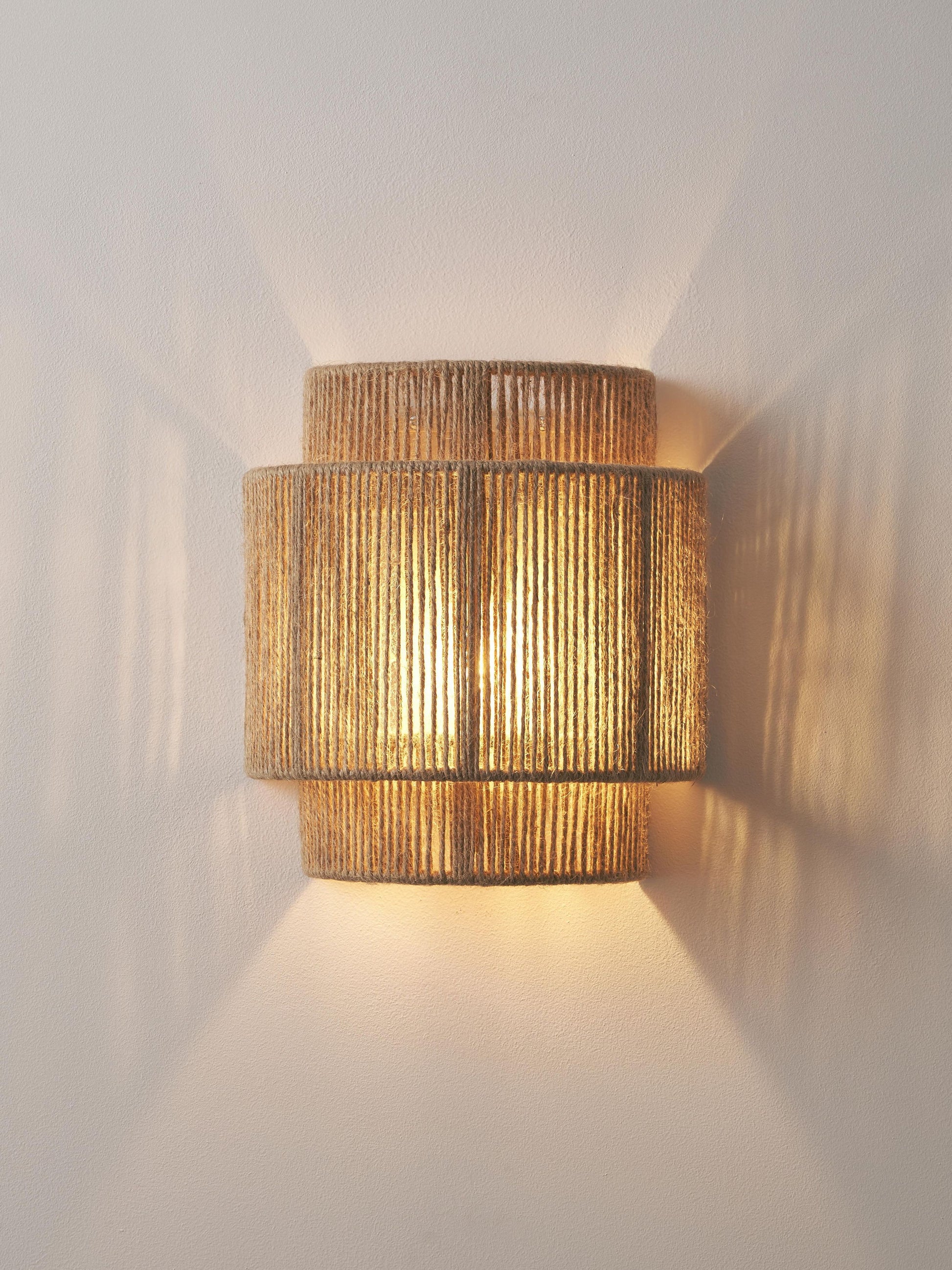 Bamboo Wall lamps For Living Room | Rattan Wall scones | Wicker Wall Lamps | Cane Wall Scones - Akanksh - Akway