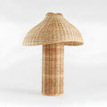 Rattan & Bamboo Table Lamp for Bedroom - Anant