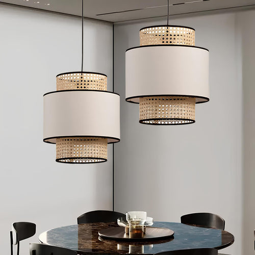 Bamboo Hanging Light for Drawing Room - Idhant