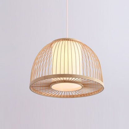 Rattan Hanging lamp for Living Room | Cane Pendant light | Wicker ceiling light - Ley