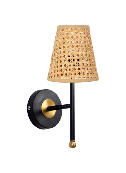 Rattan Wall Lamp For Living Room | Bamboo Wall Light - Ishani