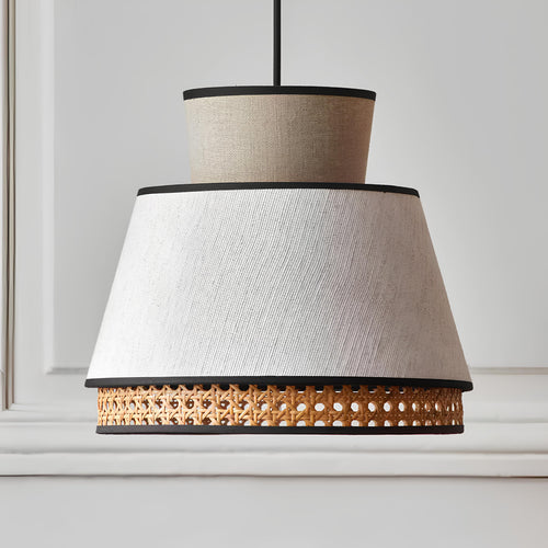 Rattan Hanging Light for Living Room - Blaze