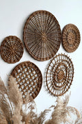 Rattan Wall Decor for Bedroom - Adah