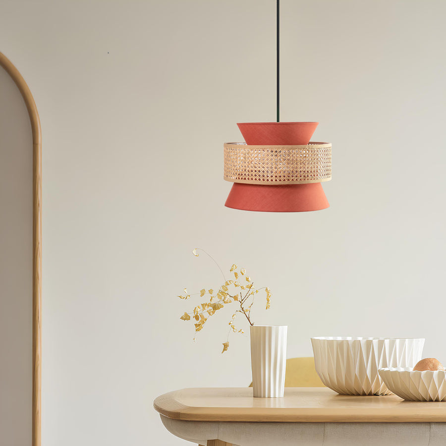 Rattan Pendant Light for Living Room - Hana by Akway