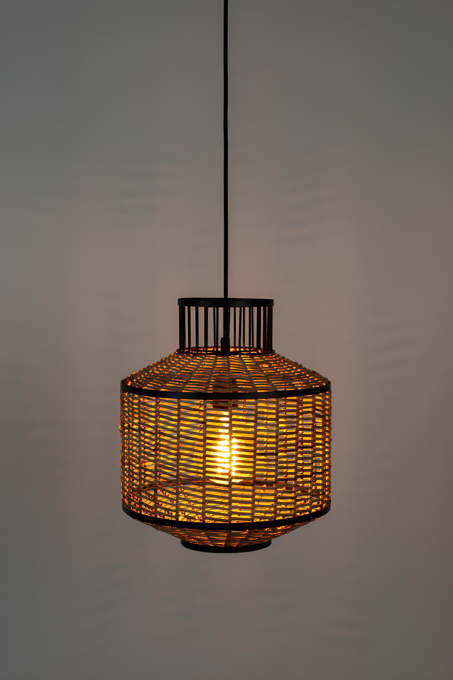 Bamboo Pendant Light for Living Room - Taksh by Akway