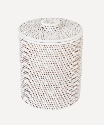 Rattan Laundry Basket | wicker basket with lid | Bamboo toy Storage basket - Akanksh - Akway