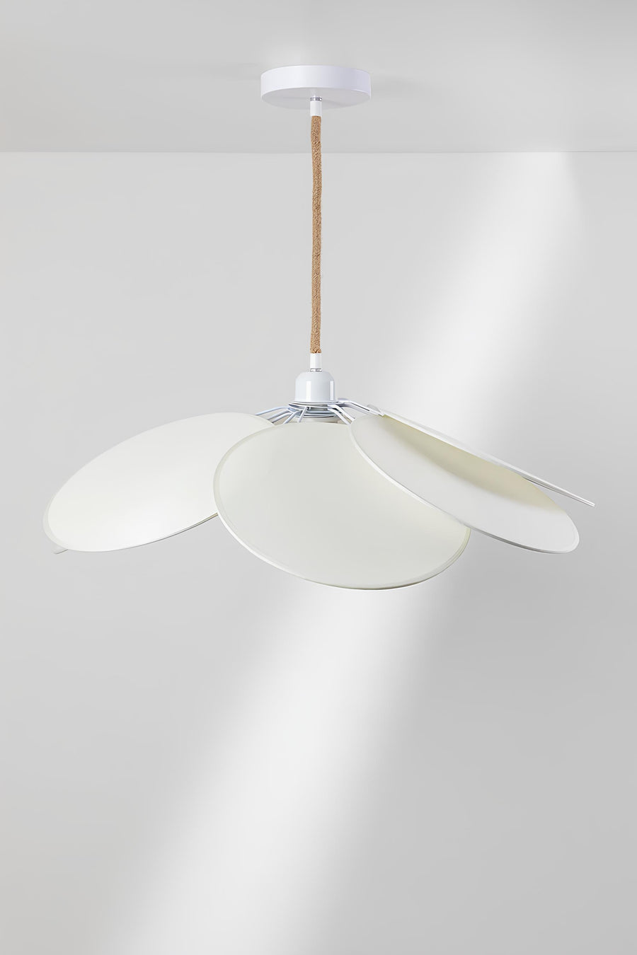 Contemporary Japandi Hanging Light for Bedroom - Kimaya by Akway
