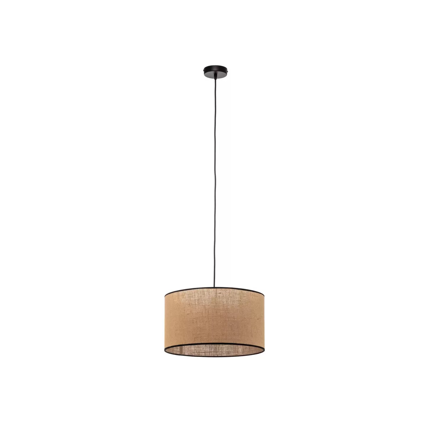 Handcrafted Jute Hanging Lamp | Boho Ceiling Lamp for Bedroom - Kamala