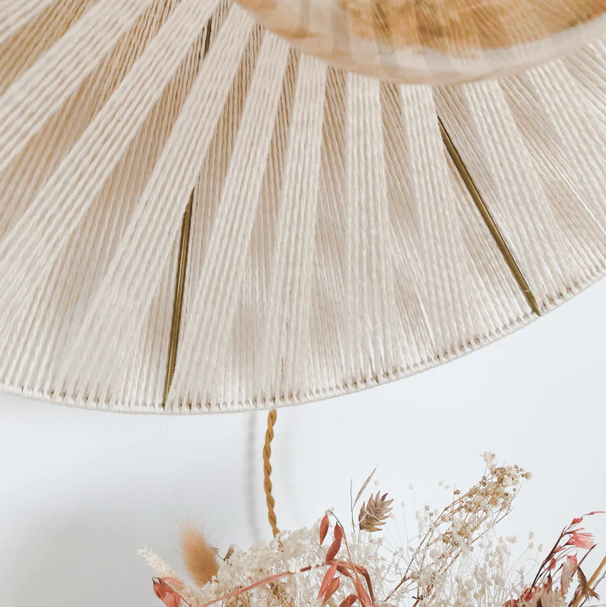 Bamboo Wall lamps For Living Room | Rattan Wall scones | Wicker Wall Lamps | Cane Wall Scones - Dasya - Akway Lighting > Wall