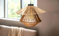Bamboo Hanging Light for Bedroom - Alka
