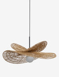 Raffia Hanging Light for Bedroom | Natural Pendant Lamp - Arshia