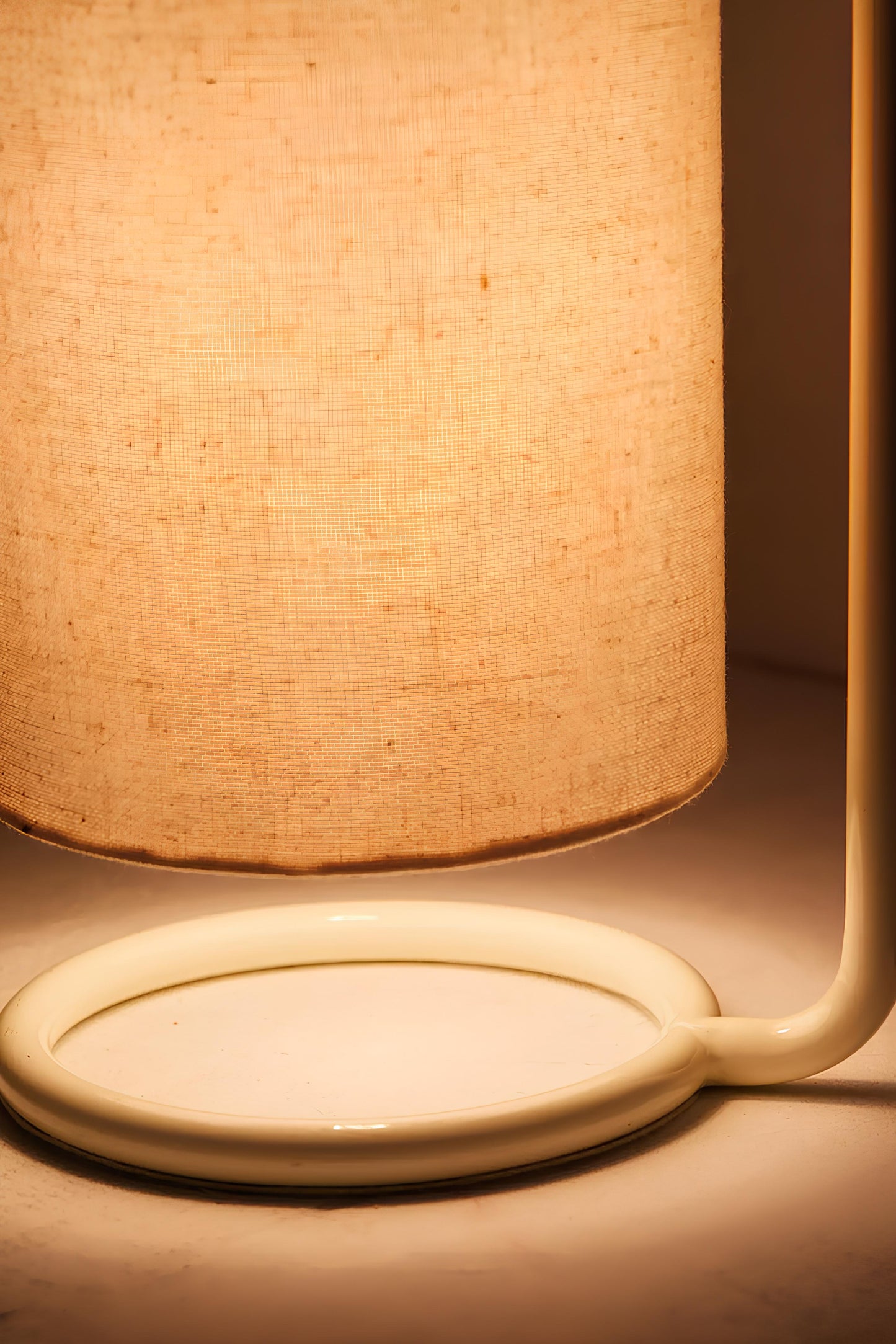 Rattan Table lamp for Living room | Bamboo Bedside table lamp | Cane Table lamp - Ishana - Akway