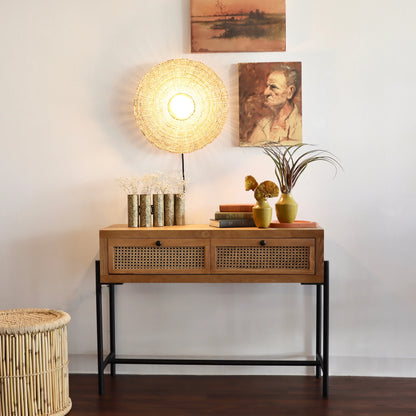 Bamboo Wall lamps For Living Room | Rattan Wall scones | Wicker Wall Lamps | Cane Wall Lamps - Asmee - Akway