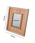 Rattan Photo Frame 4x6 Inch for Home - Asmee