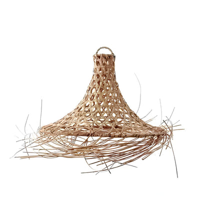 Rattan Hanging lamp for Living Room | Cane Pendant light | Wicker ceiling light - Siyal