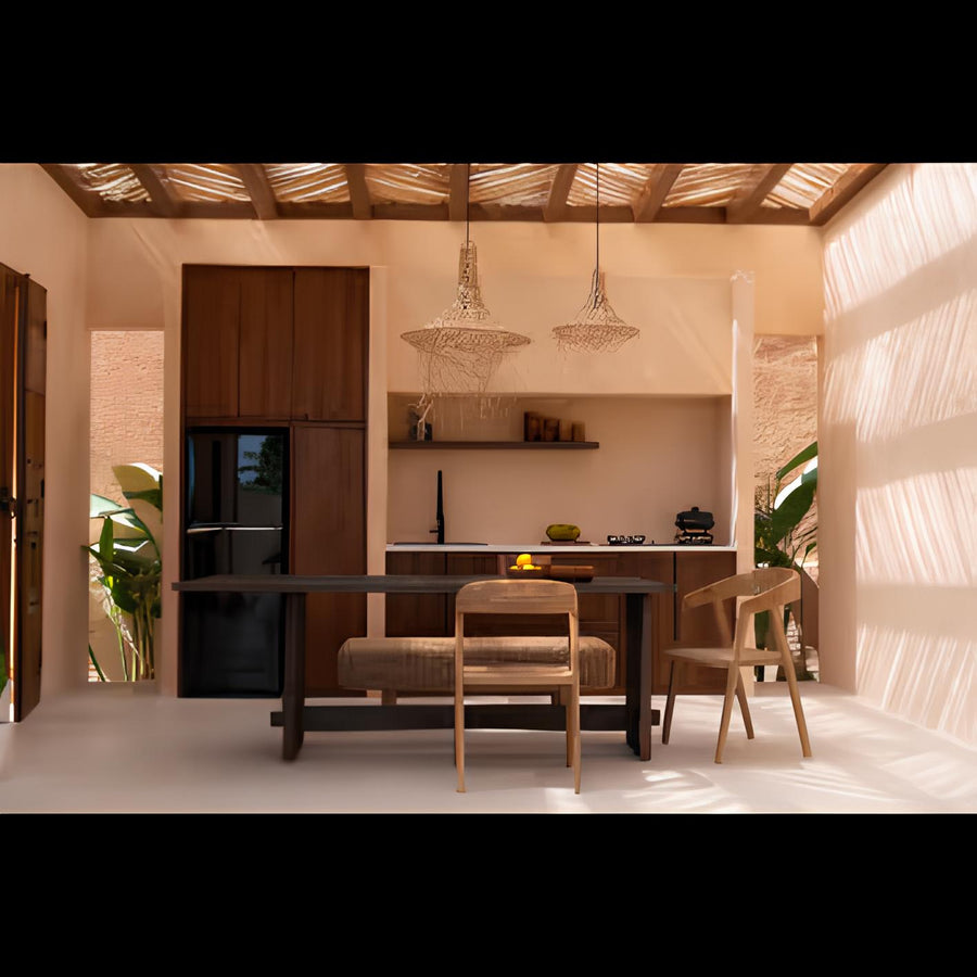 Wicker Pendant Light for Living Room - Siyal by Akway