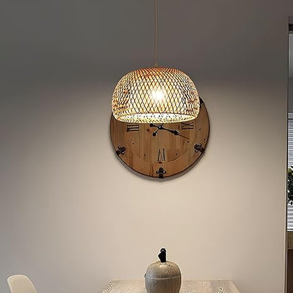 Bamboo Hanging lamp for Living Room | Rattan Hanging lamp | DOME by Akway - Lighting > Pendant Lights