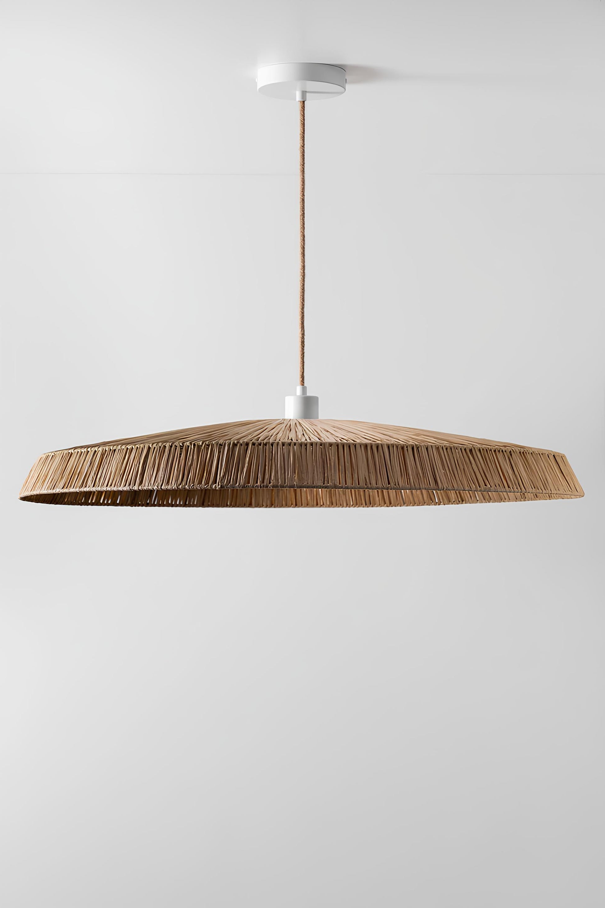 Bamboo Hanging lamp for Living Room | Rattan Pendant light | Cane ceiling light - Kaia - Akway