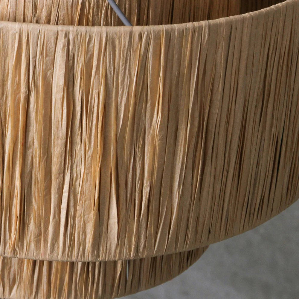 Bamboo Hanging lamp for Living Room | Rattan Pendant light | Cane ceiling light - Akarsh - Akway