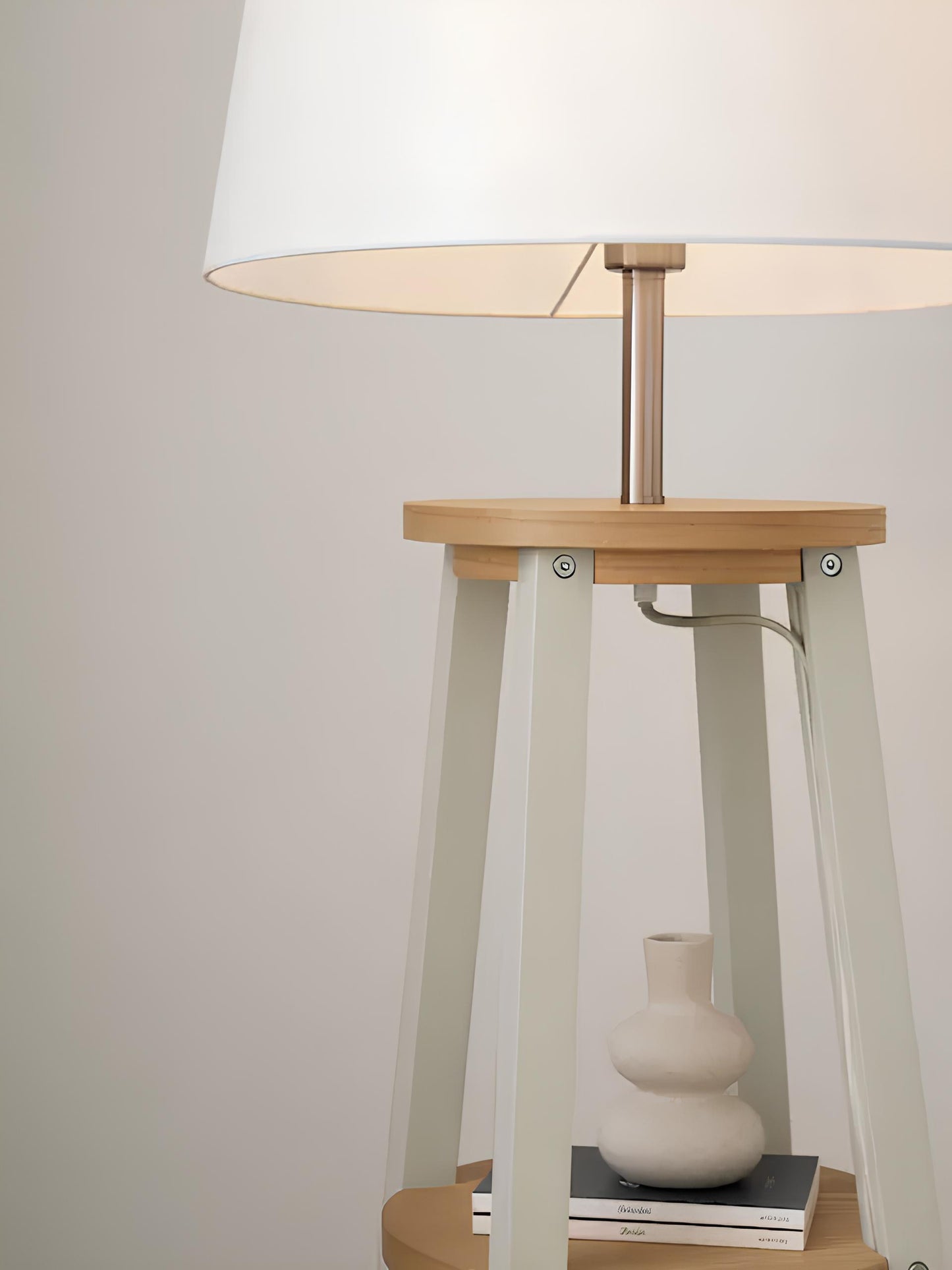 Rattan Floor Lamp | Bamboo Floor Lamp | Cane Floor Lamp - Hayat