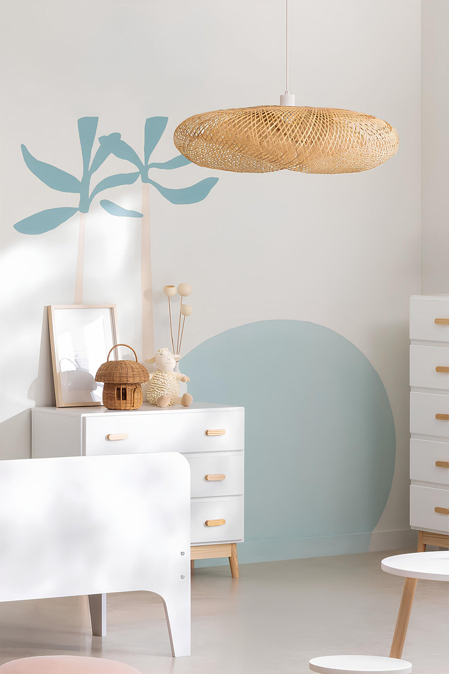 Bamboo Pendant Light for Living Room - Krisha by Akway