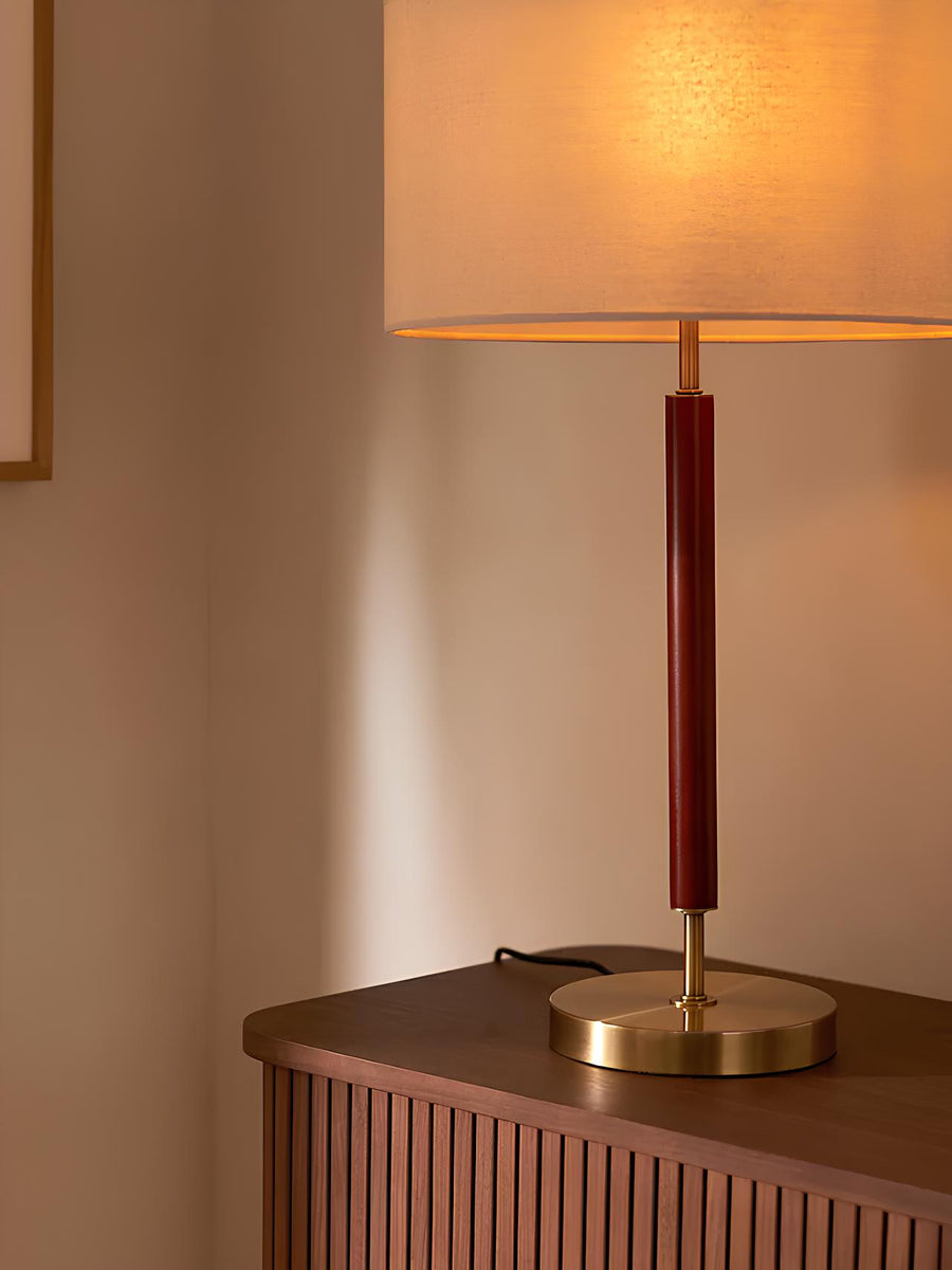 Rattan Table lamp for Living room | Bamboo Bedside table lamp | Cane Table lamp - Kashvi by Akway