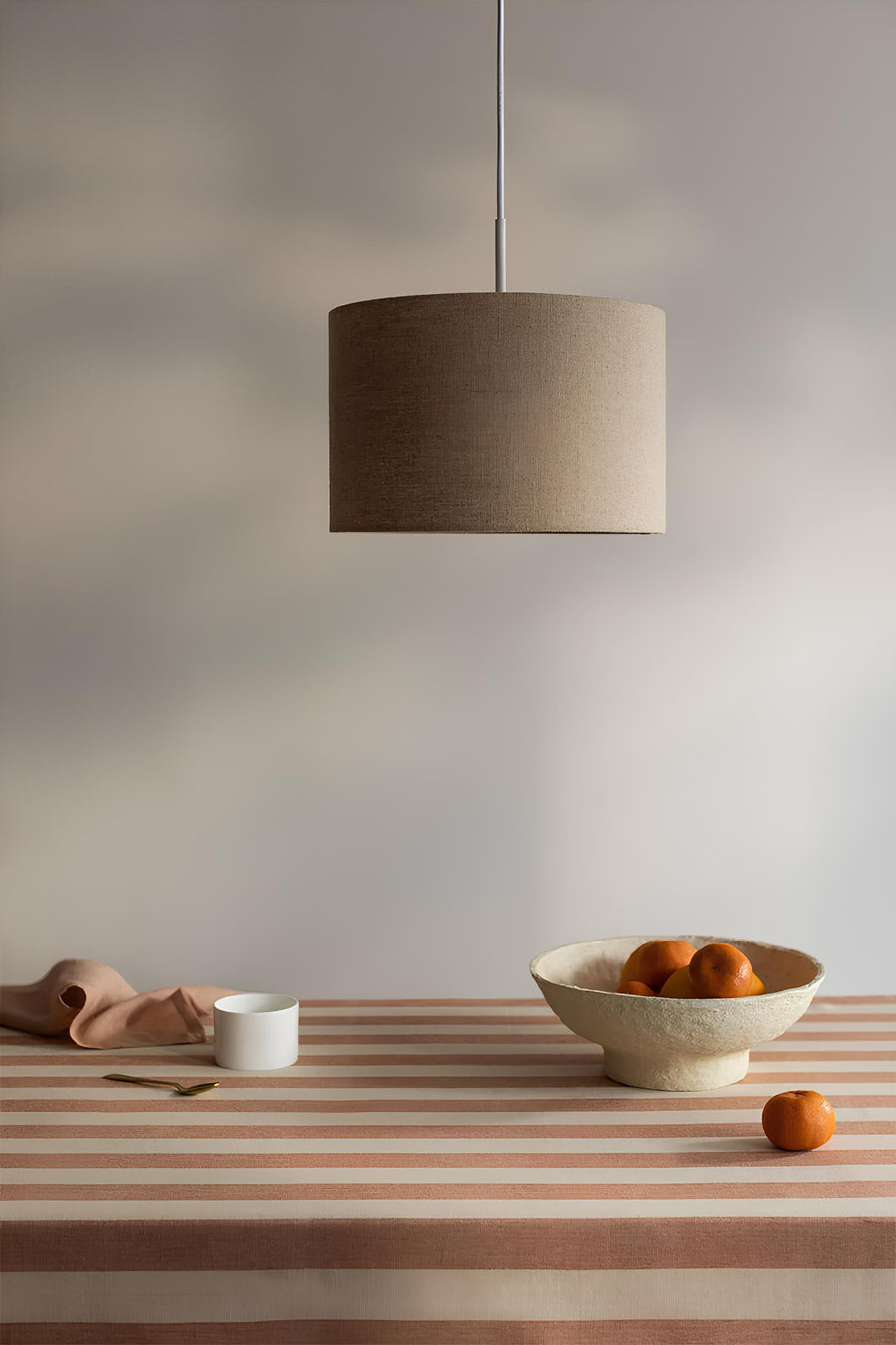 Modern Japandi Hanging Light for Living Room - Larisa by Akway
