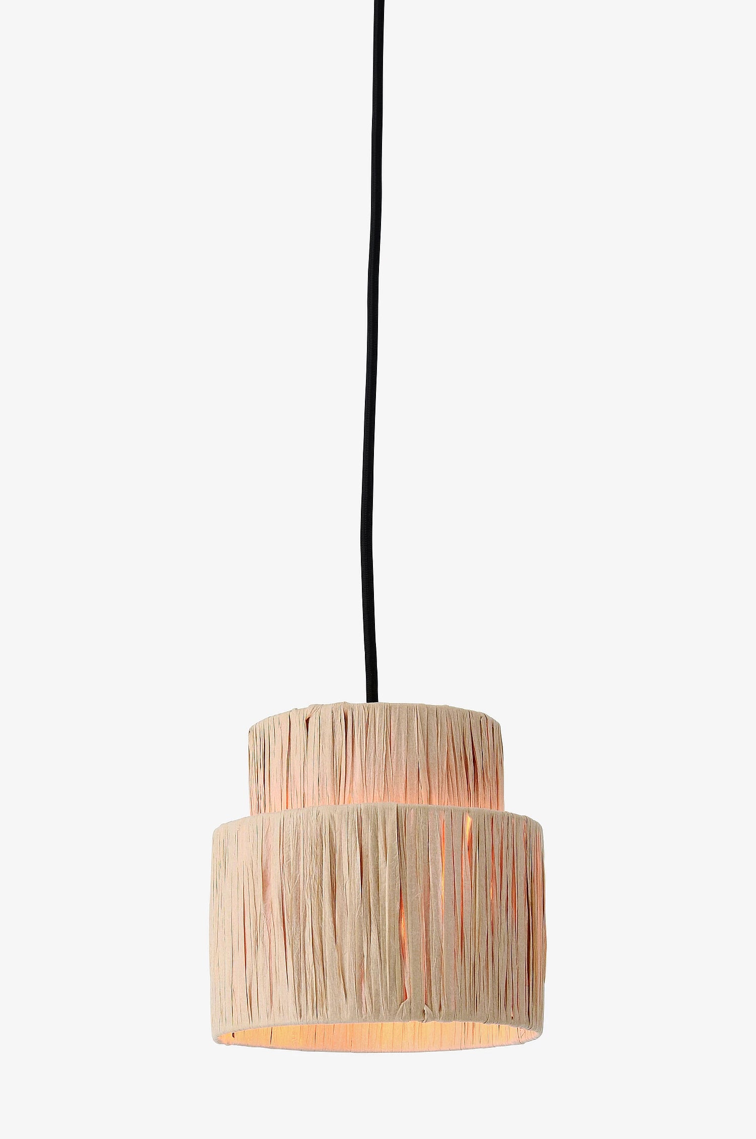 Bamboo Hanging lamp for Living Room | Rattan Pendant light | Cane ceiling light - Anaisha - Akway