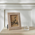 Rattan Photo Frame 4x6 Inch for Home - Kaia
