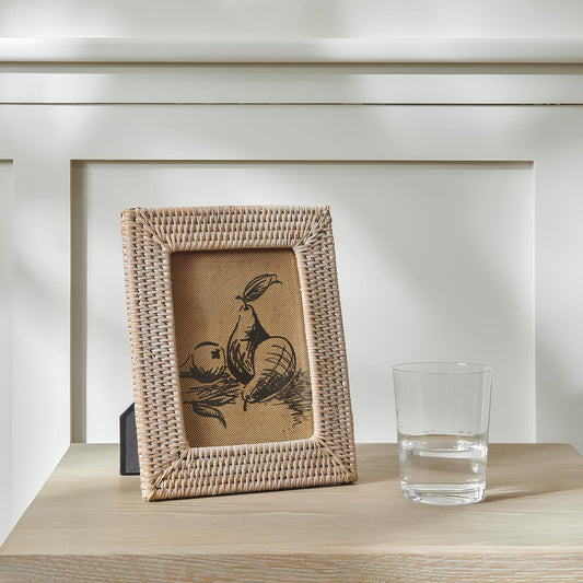 Rattan Photo Frame | Cane Photo Frame | Bamboo Photo Frame - Kaia - Akway