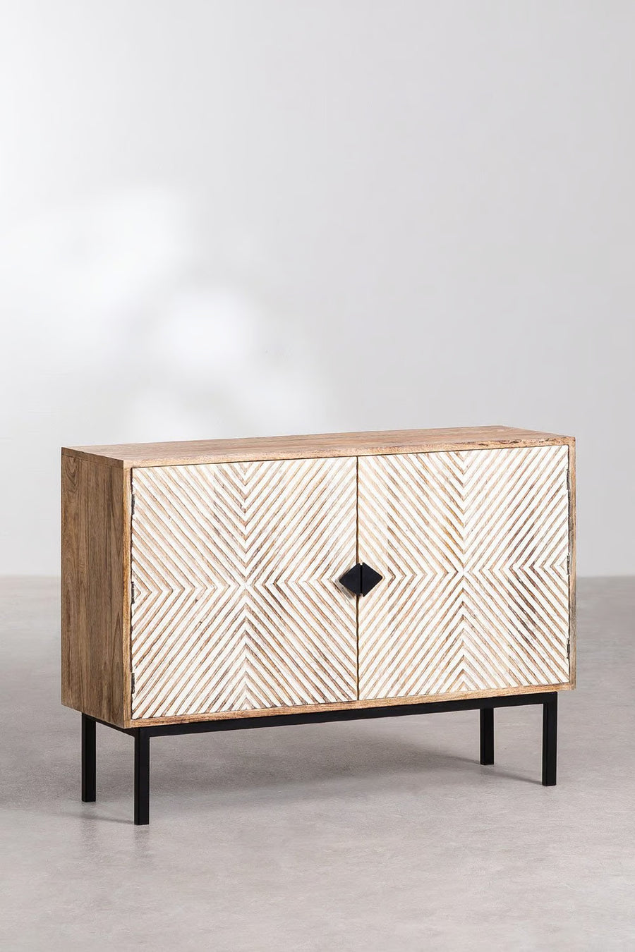 Mango Wood Sideboard | Mango Wood Cabinet -Mia - Akway Furniture > Sideboards (Image 2)