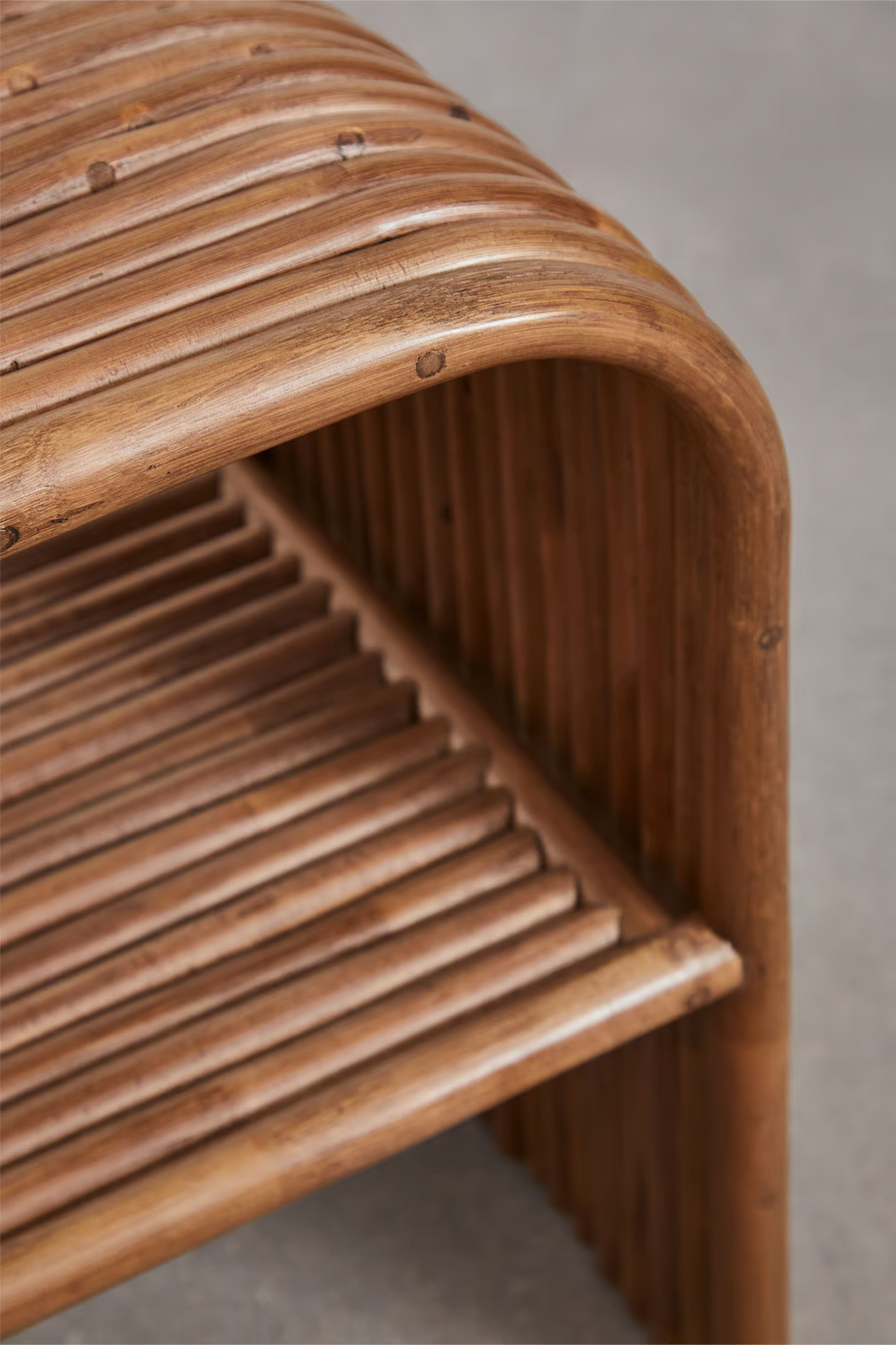 Rattan Nightstand Bedside Table | Rattan Bedside Table - Advika - Akway Furniture > Bedside Tables (Image 3)