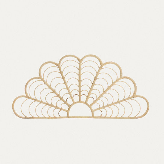 Rattan Headboard For Bed | Cane Headboard For Bed | Wicker Hearboard - Trista - Image 3