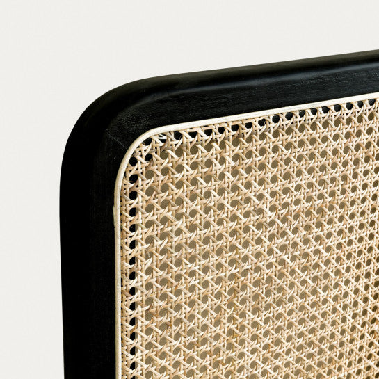 Rattan Headboard For Bed | Cane Headboard For Bed | Solid Wood Headboard - Myla - Image 4