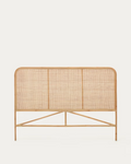 Rattan Headboard for King Bed - Yuka