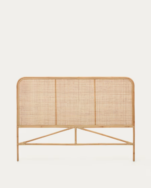 Rattan Headboard for King Bed - Yuka