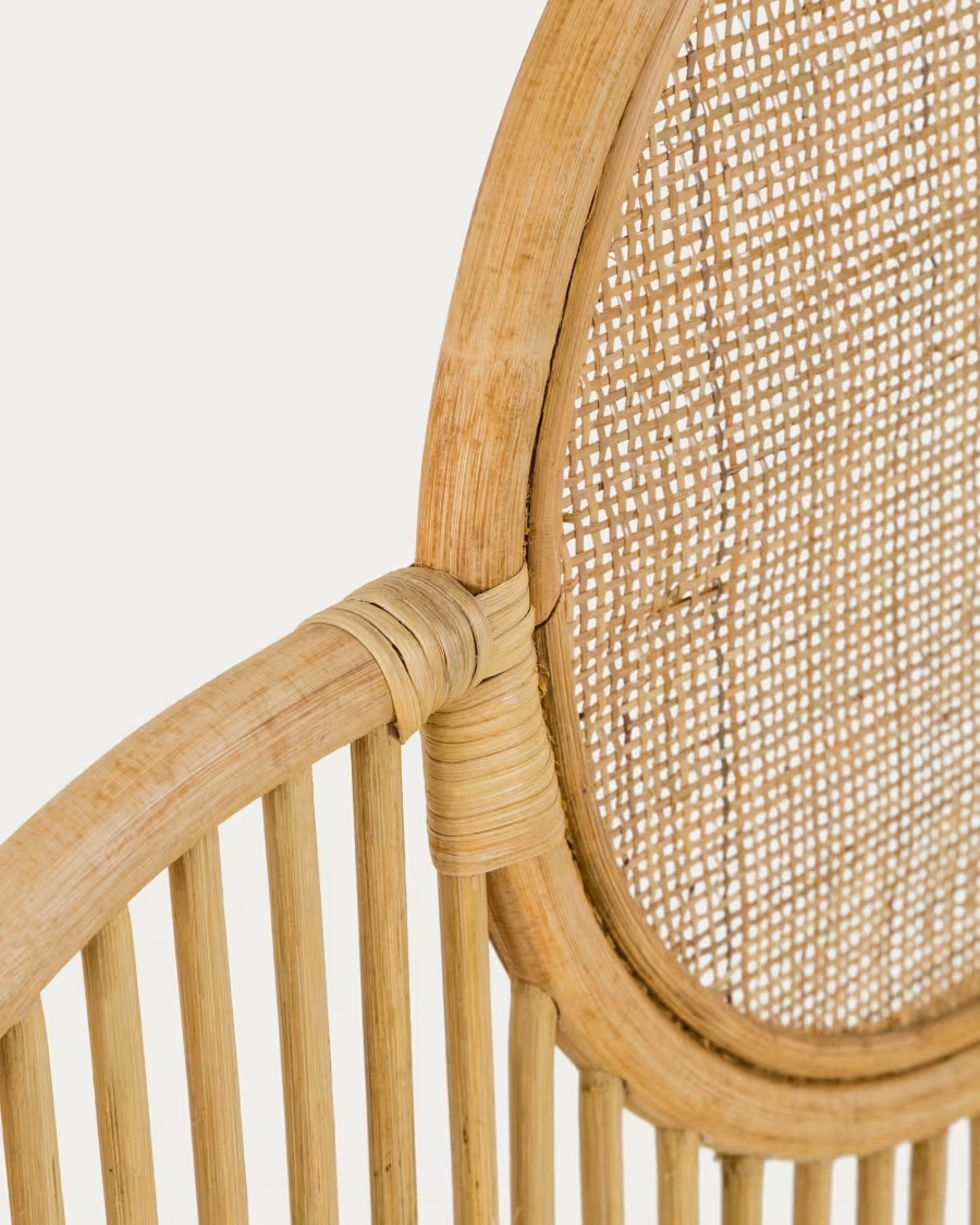 Rattan Headboard For Bed | Cane Headboard | Wicker Heardboard - Nadia